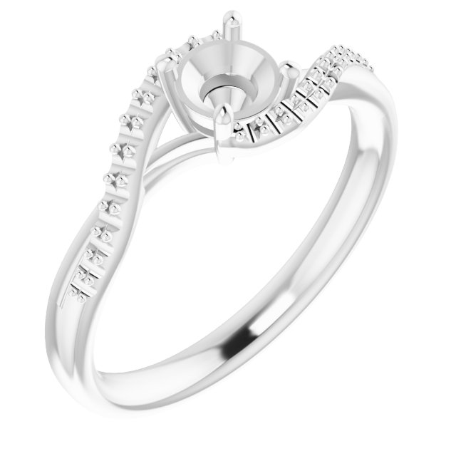 Accented Bypass Ring