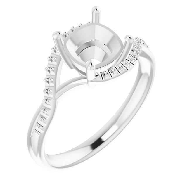 Accented Bypass Ring