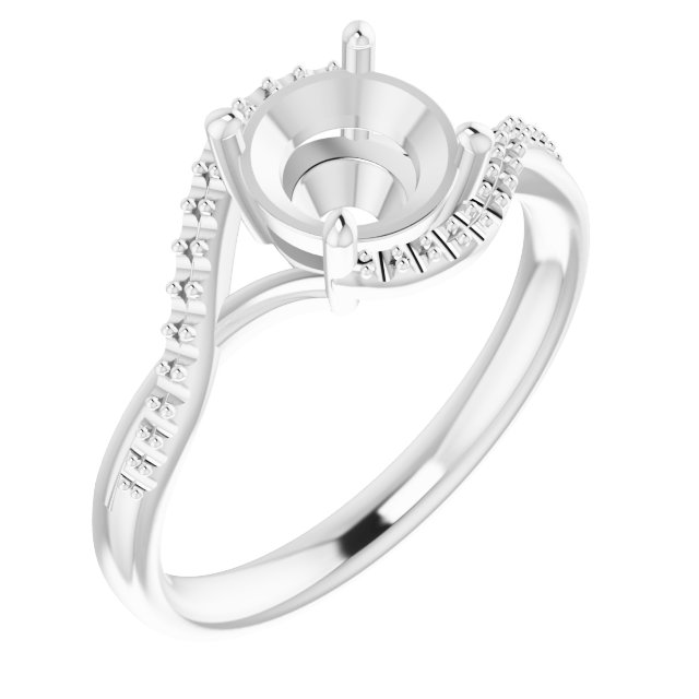 Accented Bypass Ring