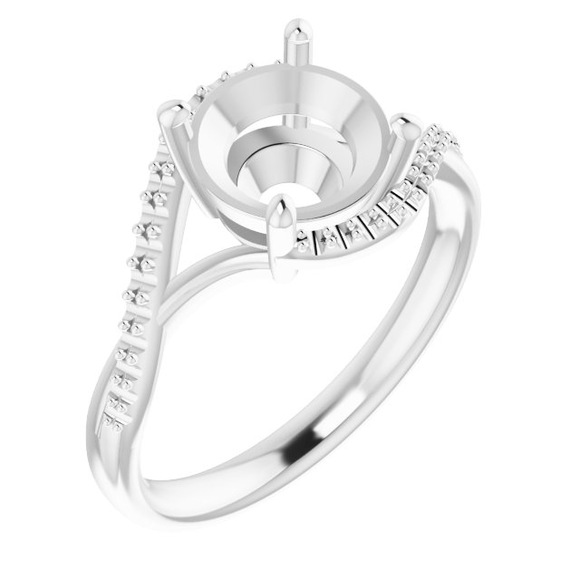 Accented Bypass Ring