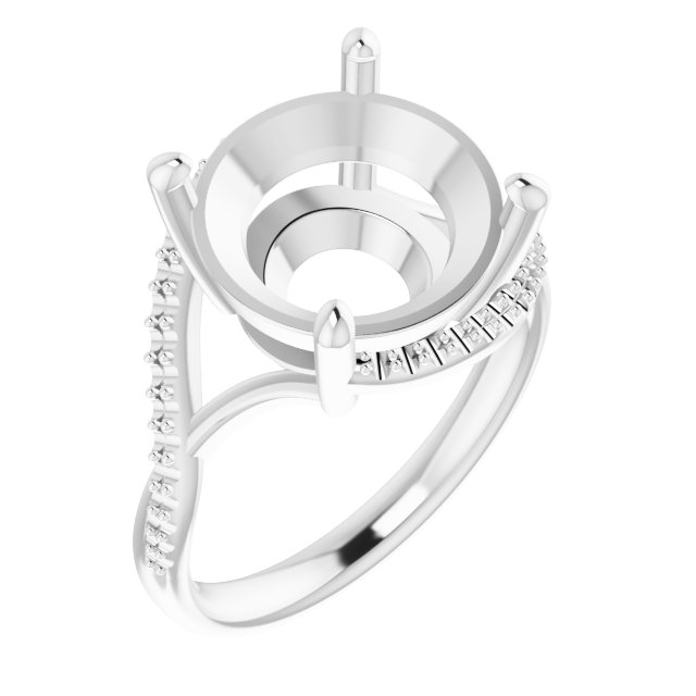 Accented Bypass Ring