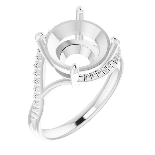 Accented Bypass Ring