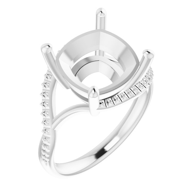 Accented Bypass Ring