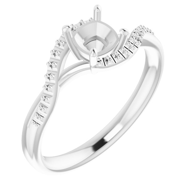 Accented Bypass Ring