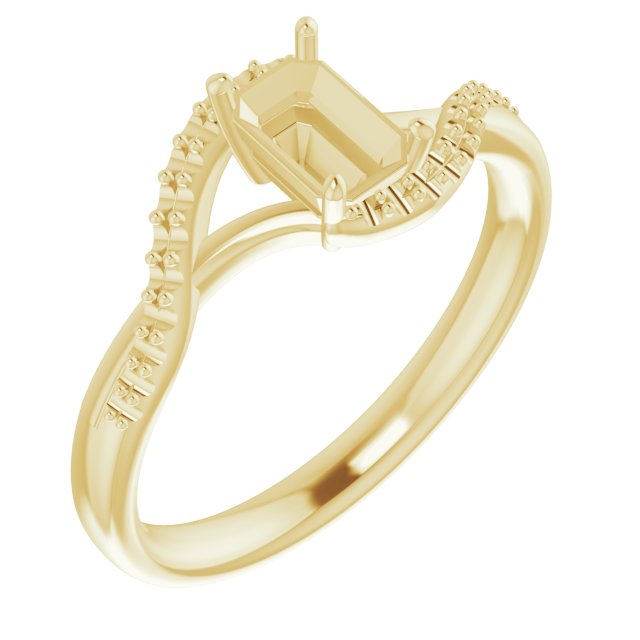 14k Yellow Gold