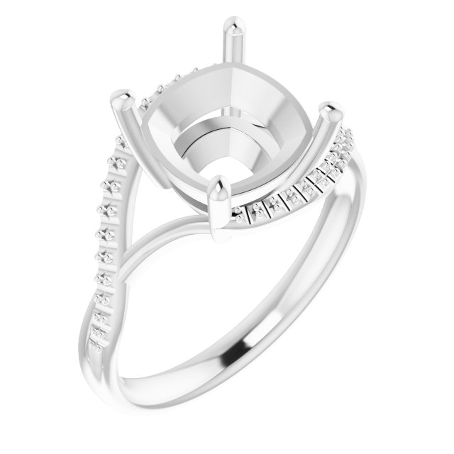 Accented Bypass Ring