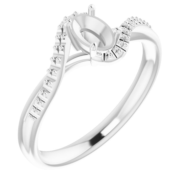 Accented Bypass Ring