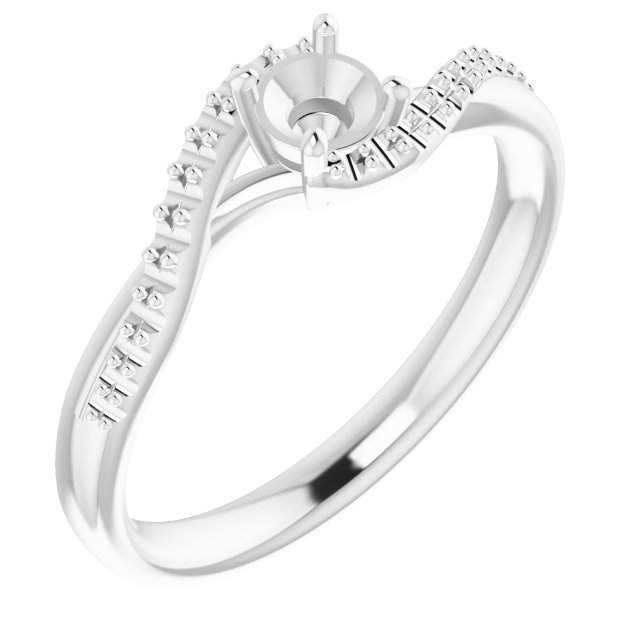 Accented Bypass Ring