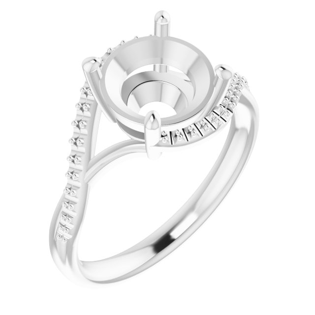Accented Bypass Ring