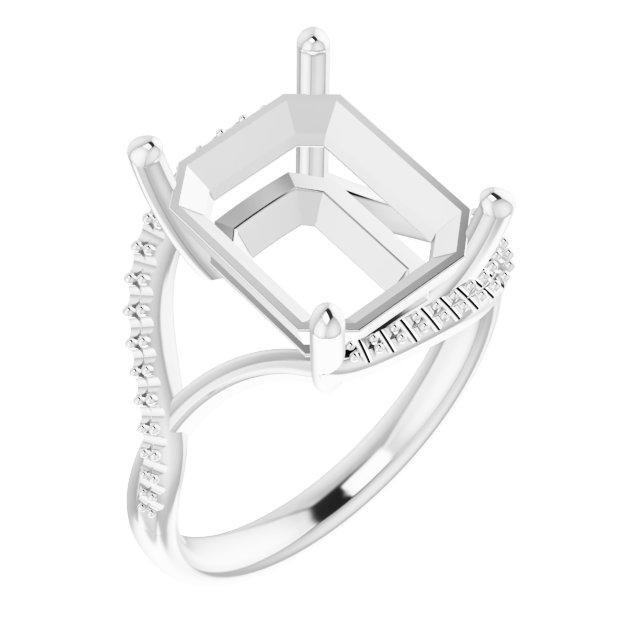 Accented Bypass Ring