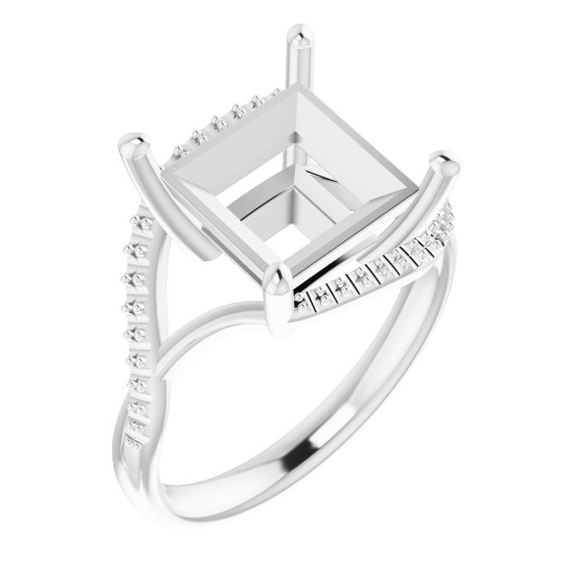 Accented Bypass Ring