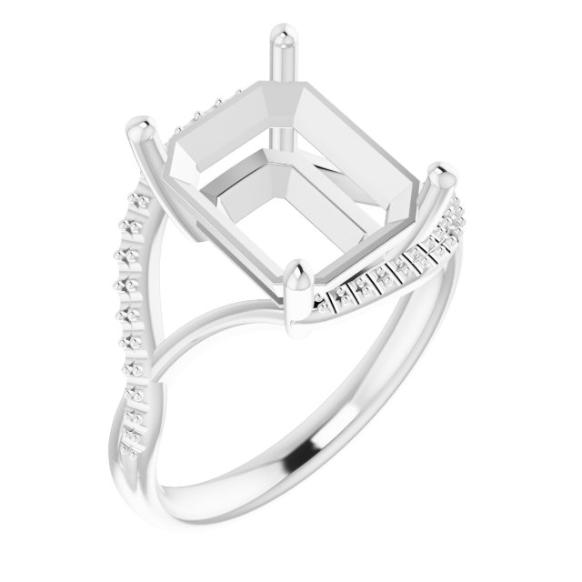 Accented Bypass Ring