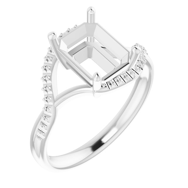 Accented Bypass Ring