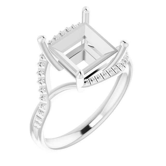 Accented Bypass Ring