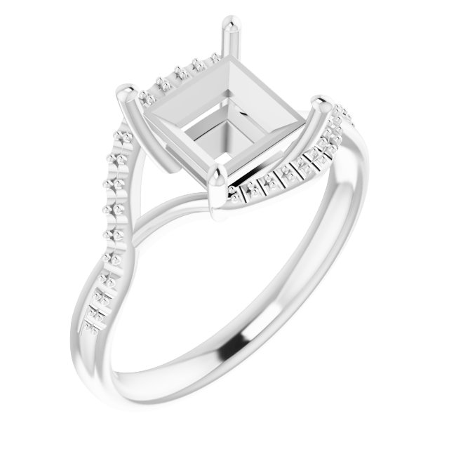 Accented Bypass Ring