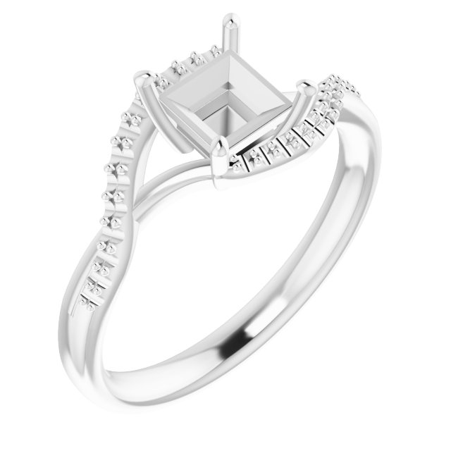 Accented Bypass Ring