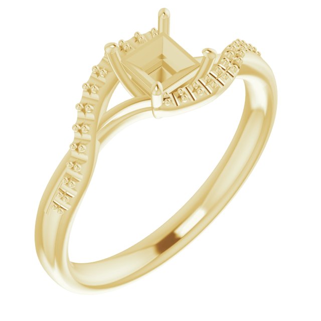 14k Yellow Gold