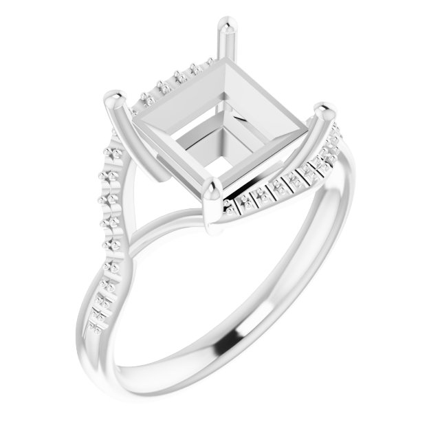 Accented Bypass Ring