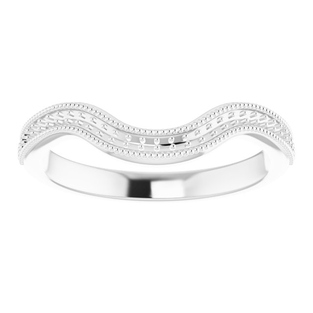 Band Mounting for 8.2 mm Round Ring view 3