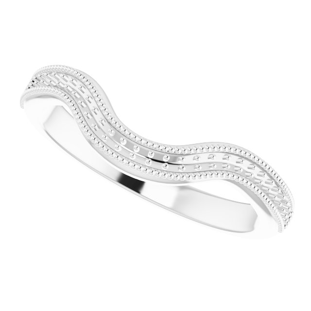 Band Mounting for 8.2 mm Round Ring view 5