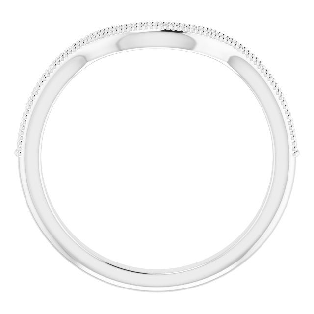 Band Mounting for 8.2 mm Round Ring view 2