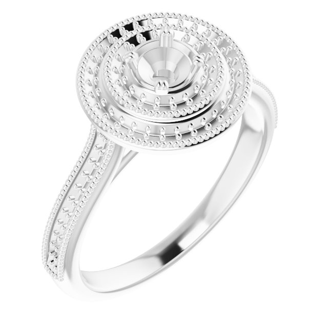 14k White Gold