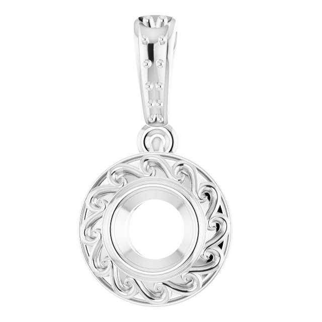 14k White Gold