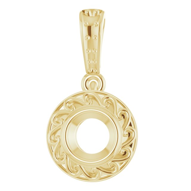14k Yellow Gold