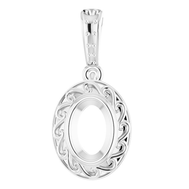 14k White Gold