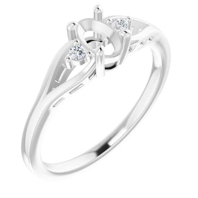 14k White Gold