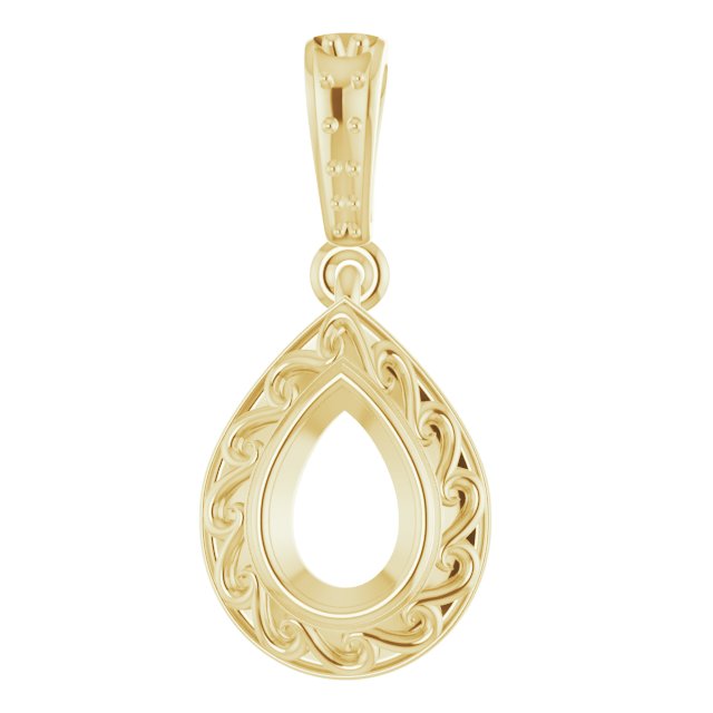 14k Yellow Gold