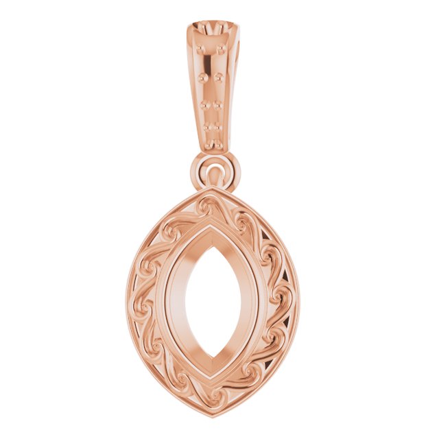 14k Rose Gold