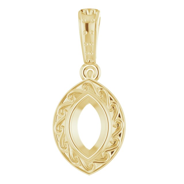 14k Yellow Gold