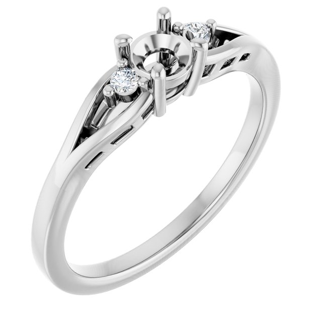 14k White Gold
