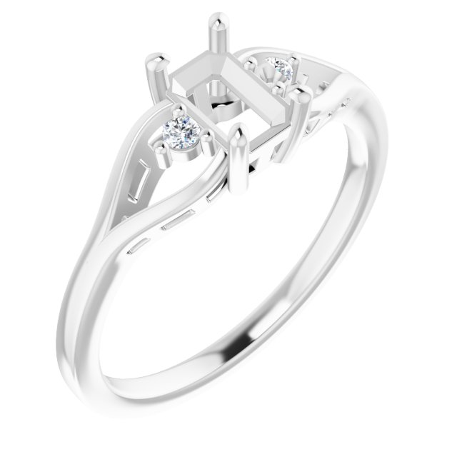 14k White Gold