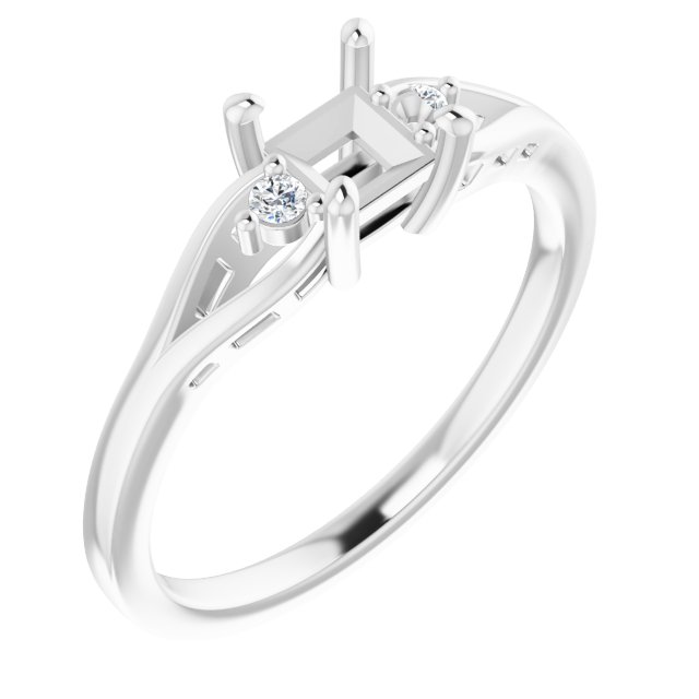 14k White Gold
