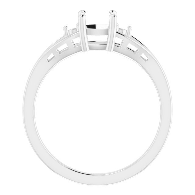 8 mm Square Ring Mounting view 2