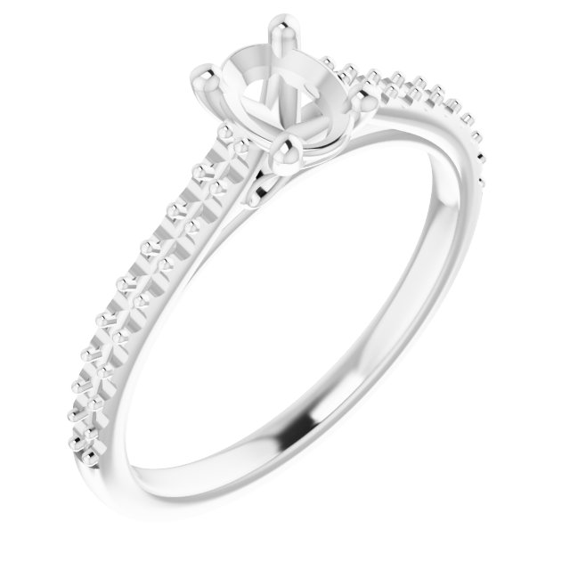 14k White Gold