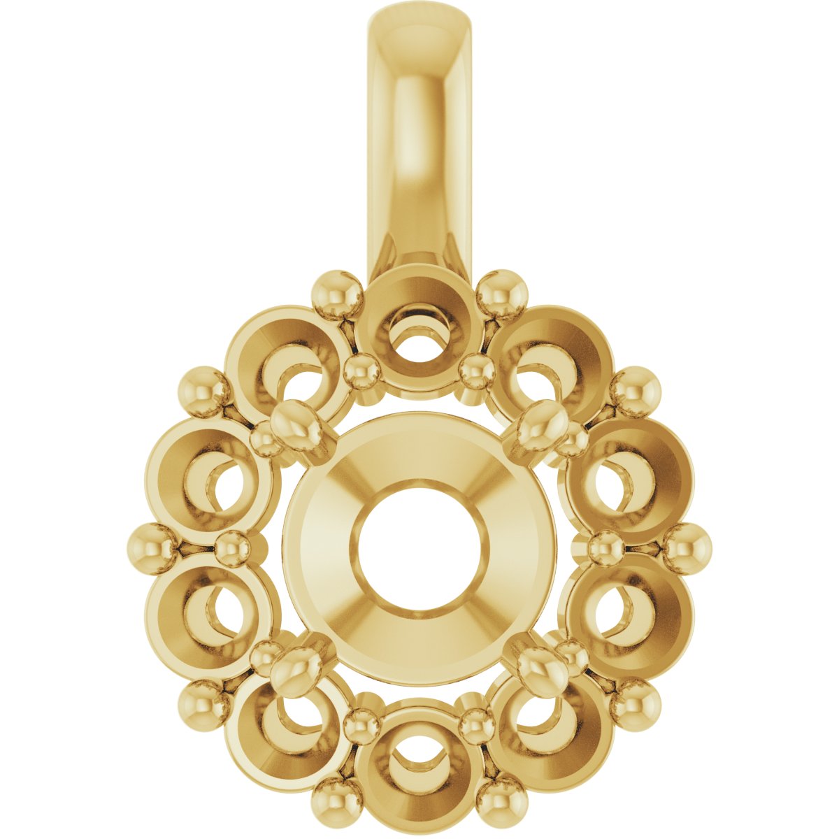 Halo-Style Pendant