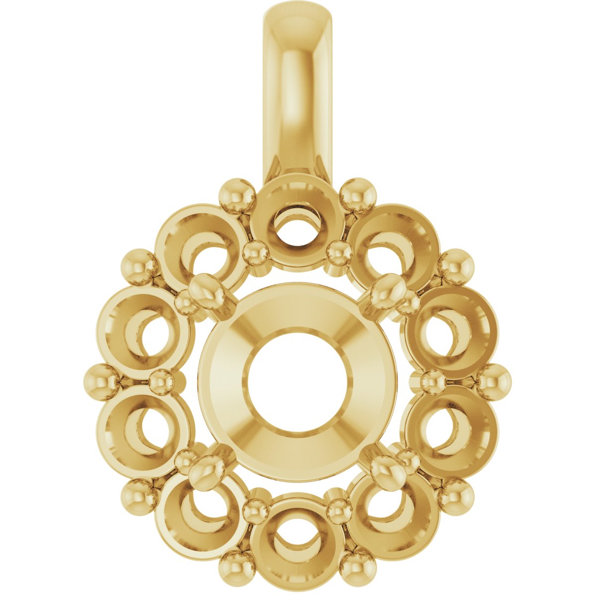 Halo-Style Pendant