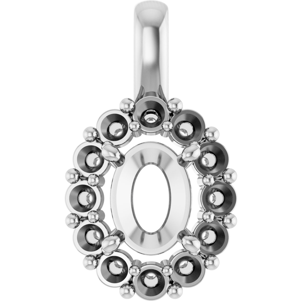 Halo-Style Pendant
