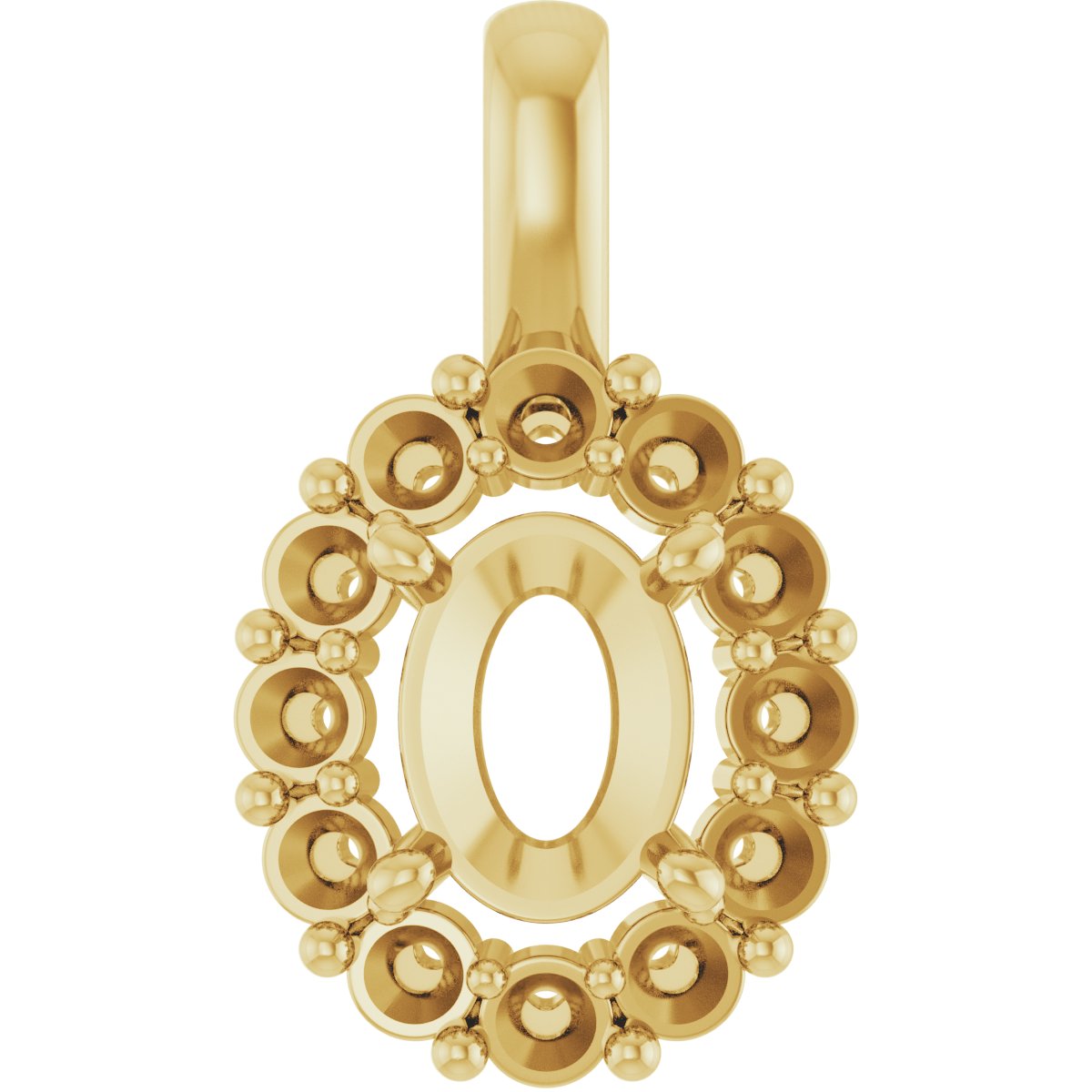 Halo-Style Pendant