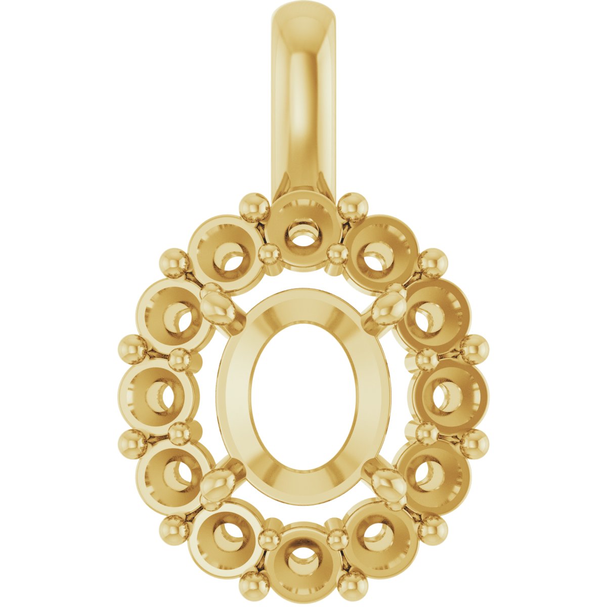 Halo-Style Pendant