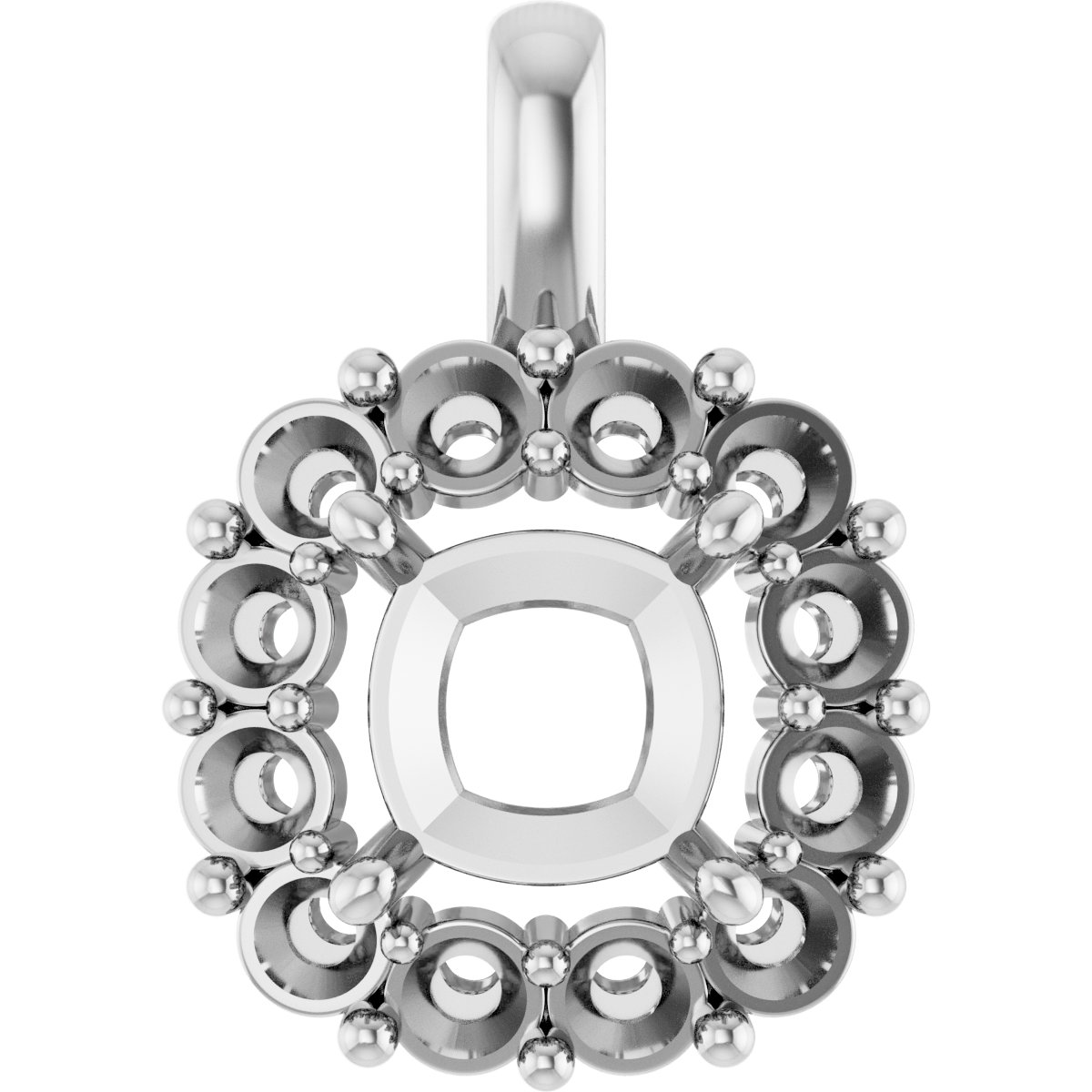Halo-Style Pendant