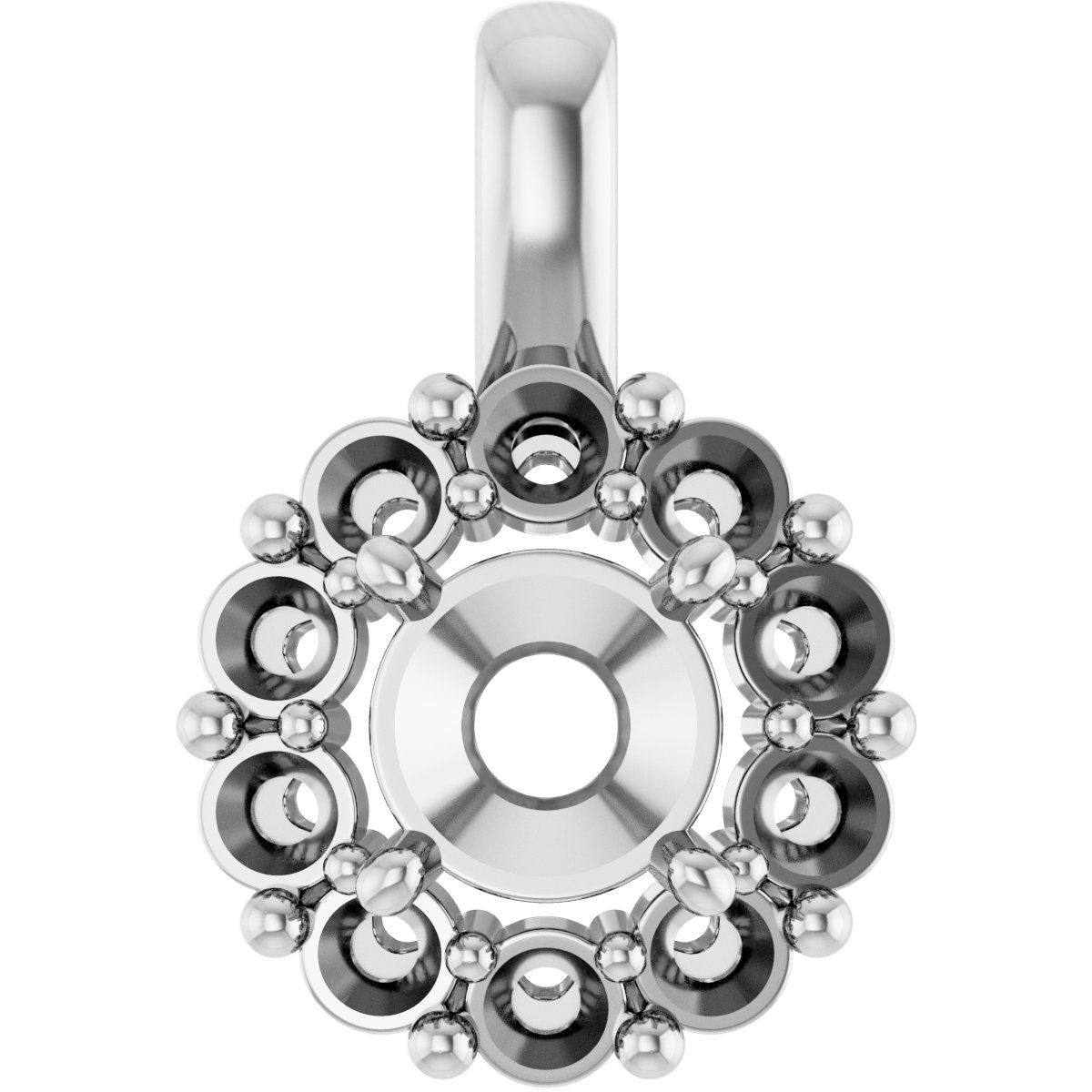 Halo-Style Pendant