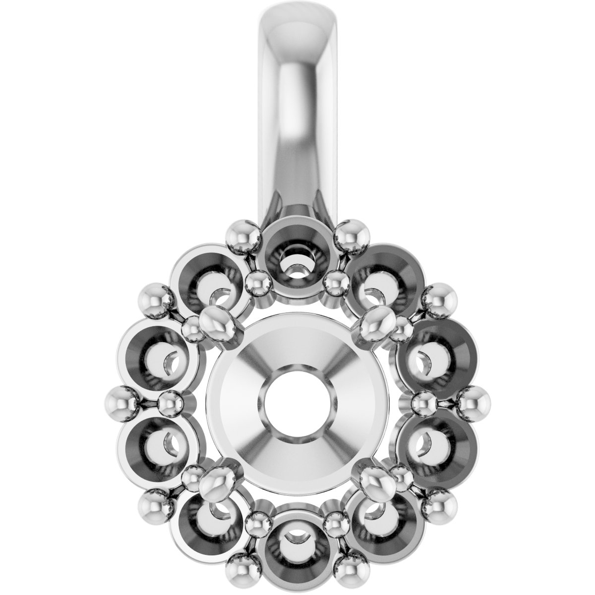 Halo-Style Pendant