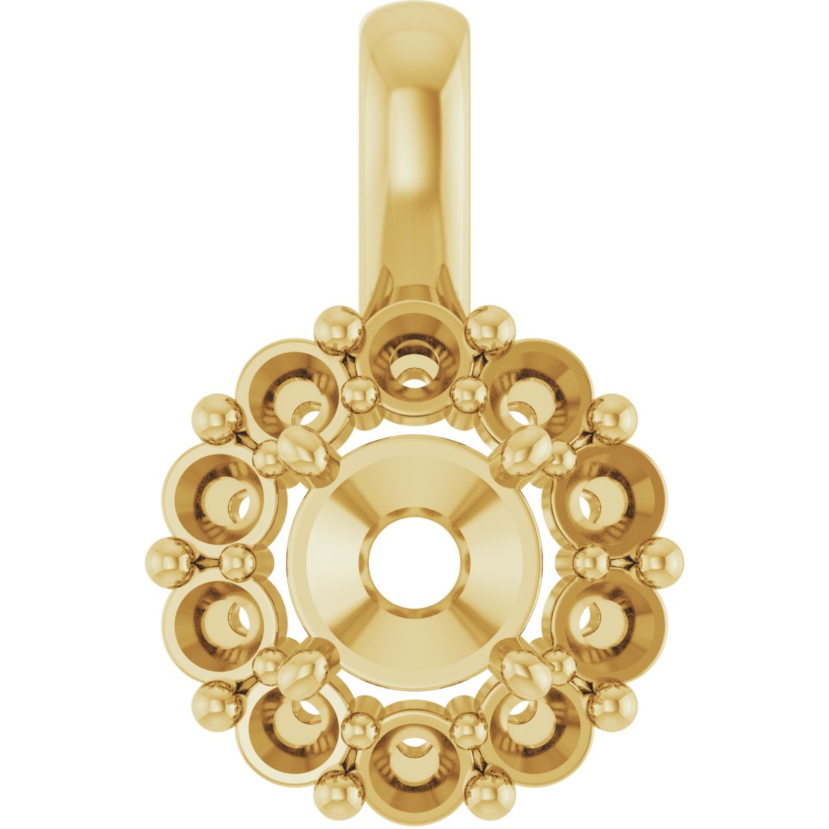 Halo-Style Pendant