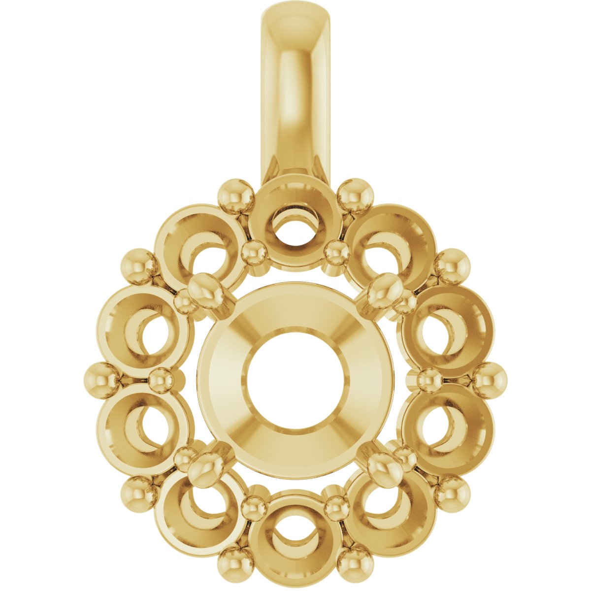 Halo-Style Pendant