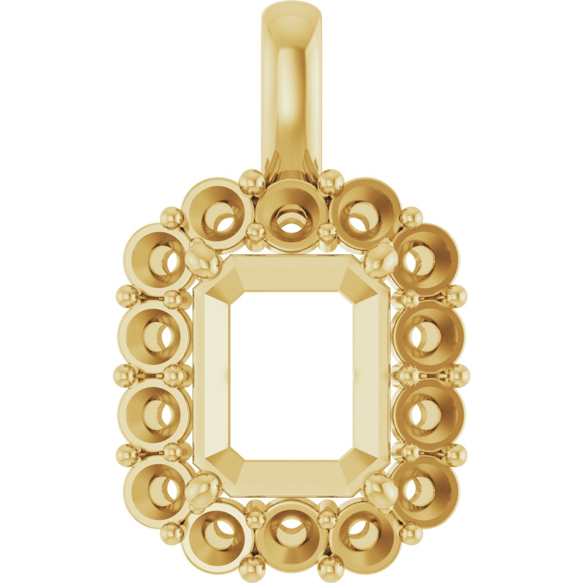 Halo-Style Pendant