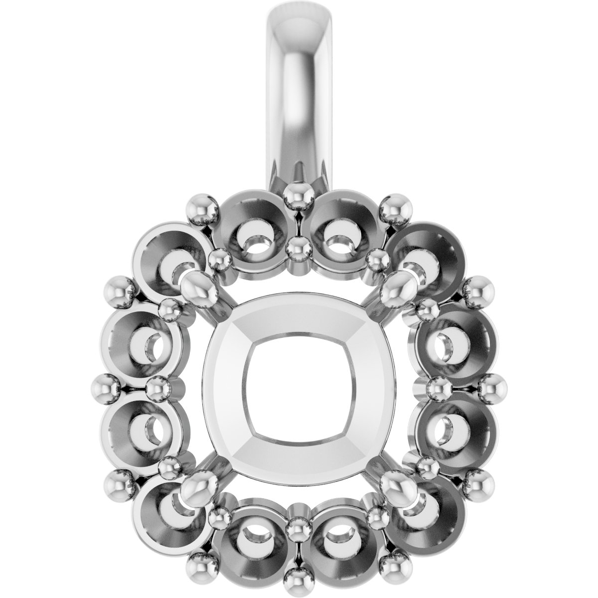 Halo-Style Pendant